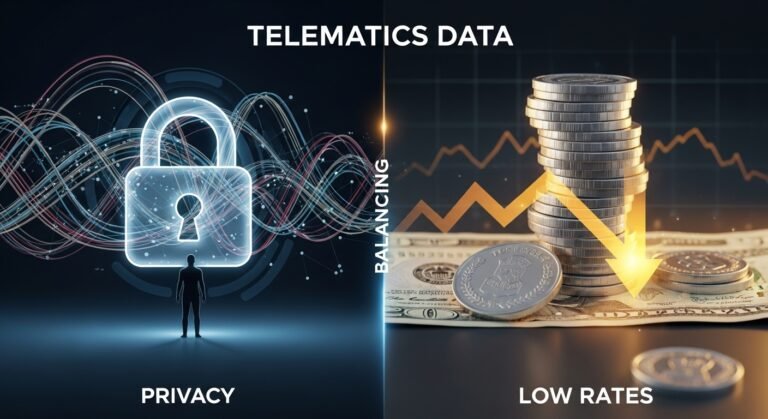 Telematics Data Balancing Privacy and Low Rates