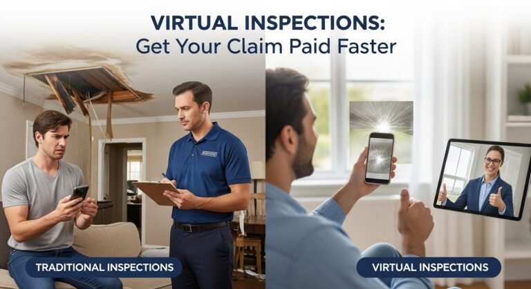 Virtual Inspections Get Your Claim Paid Faster