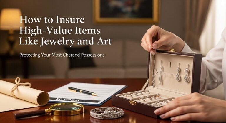 How to Insure High-Value Items Like Jewelry and Art