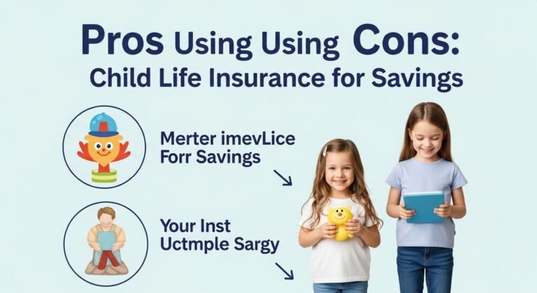 Pros and Cons of Using Child Life Insurance for Savings