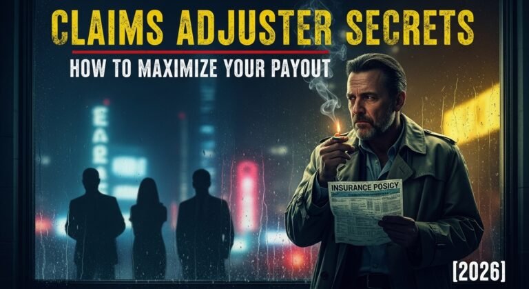 Claims Adjuster Secrets: How to Maximize Your Payout (2026)